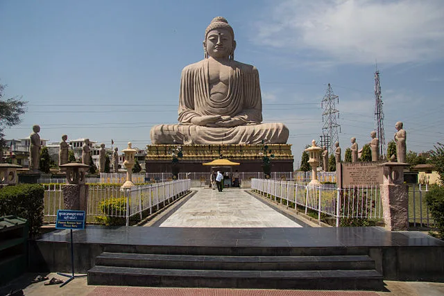 Estatua de Buda, fundador do budismo. Buda dificilmente gostaria do culto `a sua imagem como ocorre nos tempos atuais